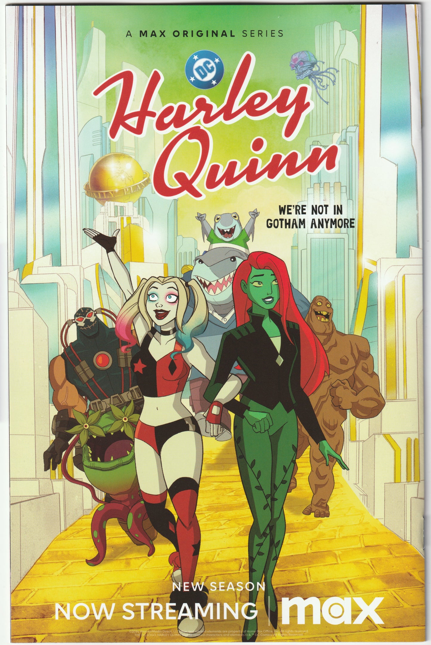 Harley Quinn #51 Noobovich Variant Cover C (DC Comics, 2025) (NM/NM+)