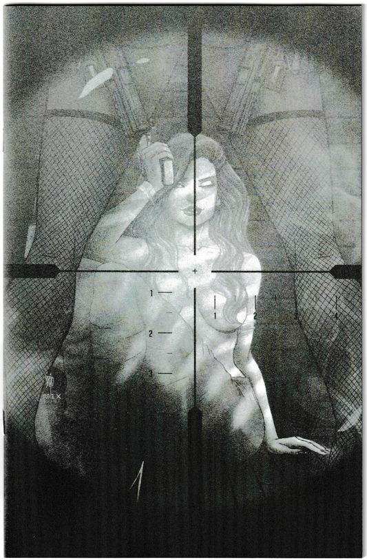 Heat Seeker: Exposed – A Gun Honey Series #2 (of 4) Cover L Brao Unique Outfit Virgin Variant (Titan Comics, 2025) NM/NM+ (Black Variant)