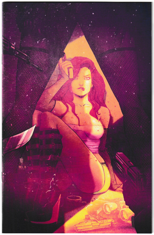 Heat Seeker: Exposed – A Gun Honey Series #2 (of 4) Cover L Brao Unique Outfit Virgin Variant (Titan Comics, 2025) NM/NM+ (Pink Variant)