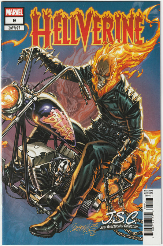 Hellverine #9 J. Scott Campbell Trade Dress Variant