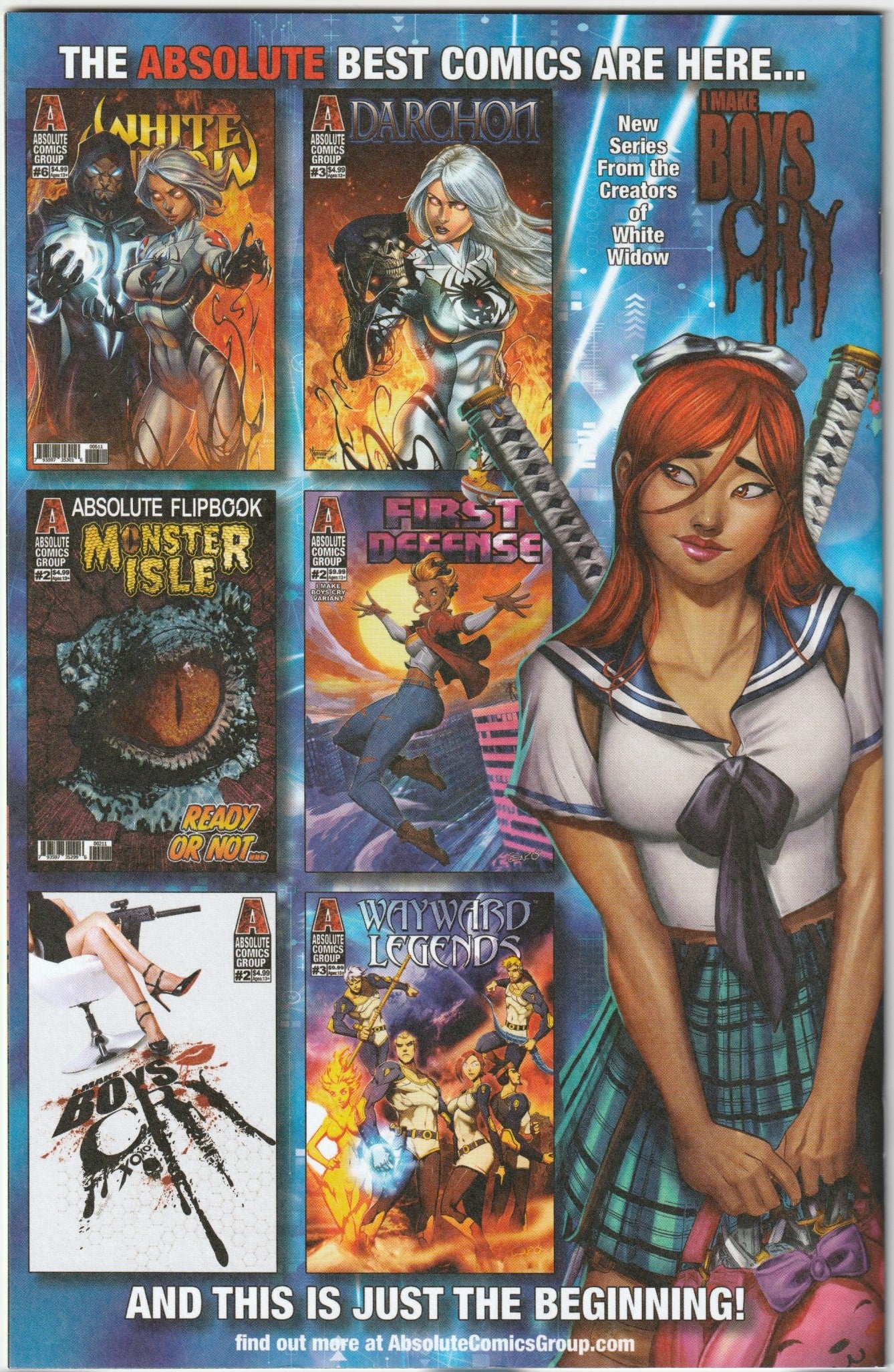 I Make Boys Cry #2 – Metal Carnage Cosplay Cover (Tyndall Signed w/ COA)