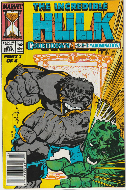 Incredible Hulk (1962) #364 Newsstand