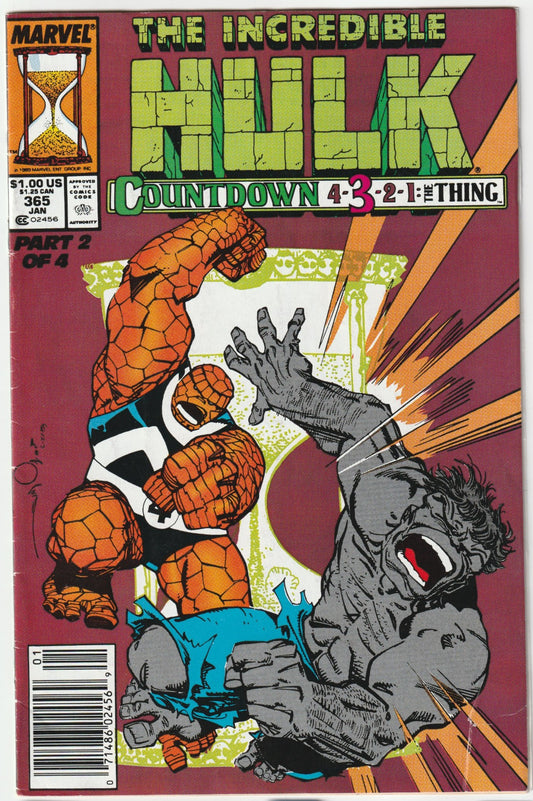 Incredible Hulk (1962) #365 Newsstand