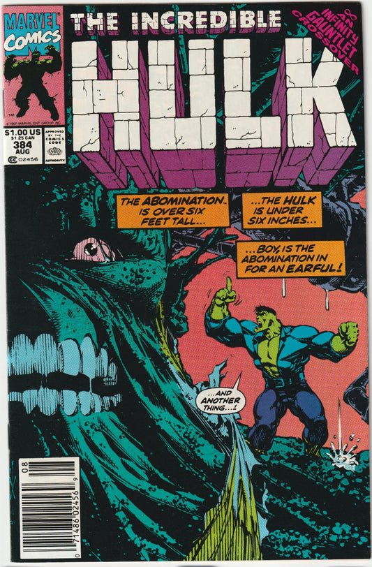 Incredible Hulk (1962) #384 Newsstand