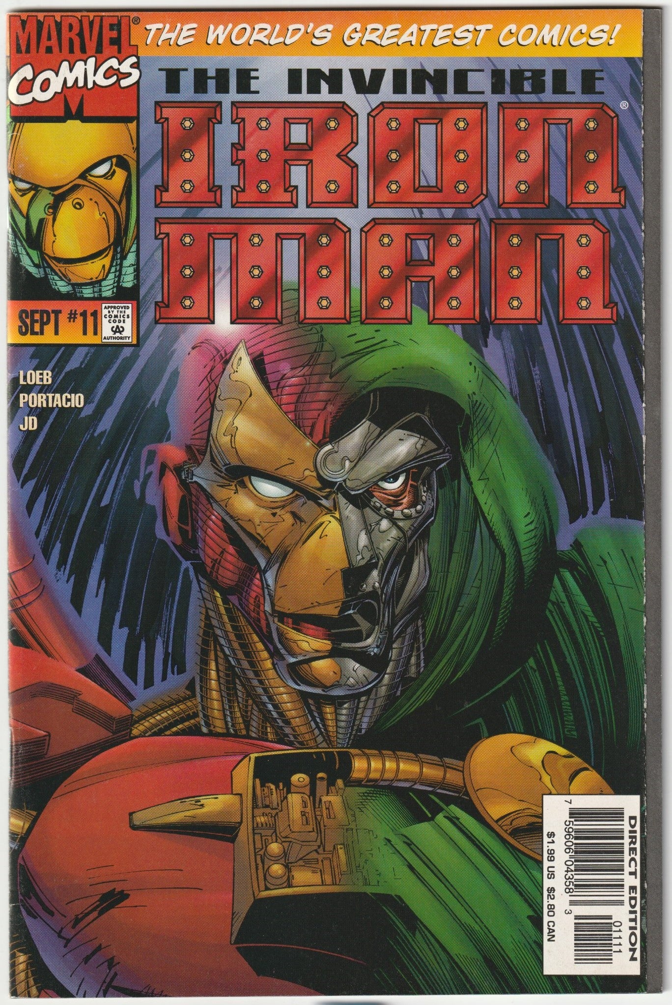 Invincible Iron Man #11 (1997)