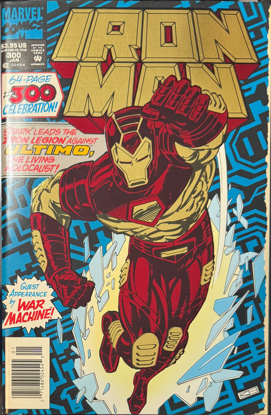 Iron Man Vol. 1 #300 Foil Cover (1994) (VF+)