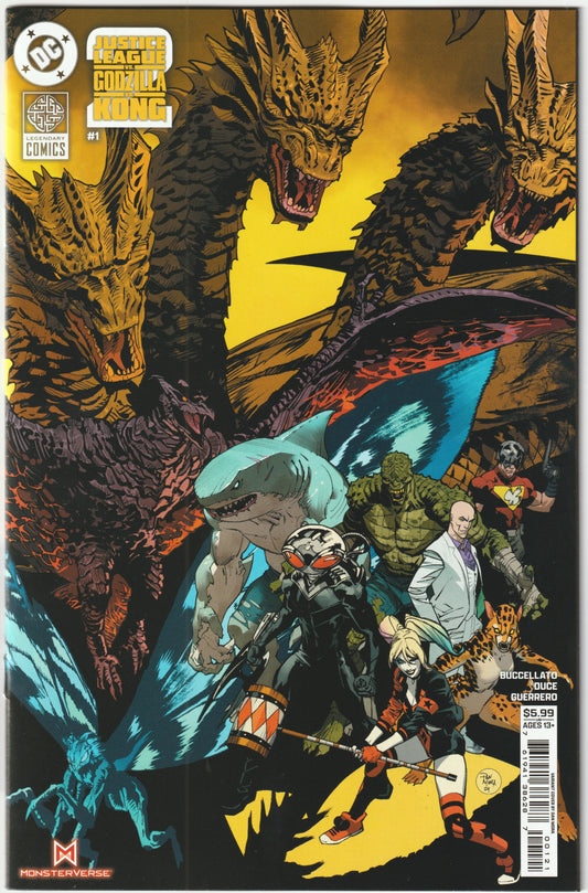 Justice League vs. Godzilla vs. Kong Vol. 2 #1 B (2025) – Dan Mora Variant Cover (NM/NM+)