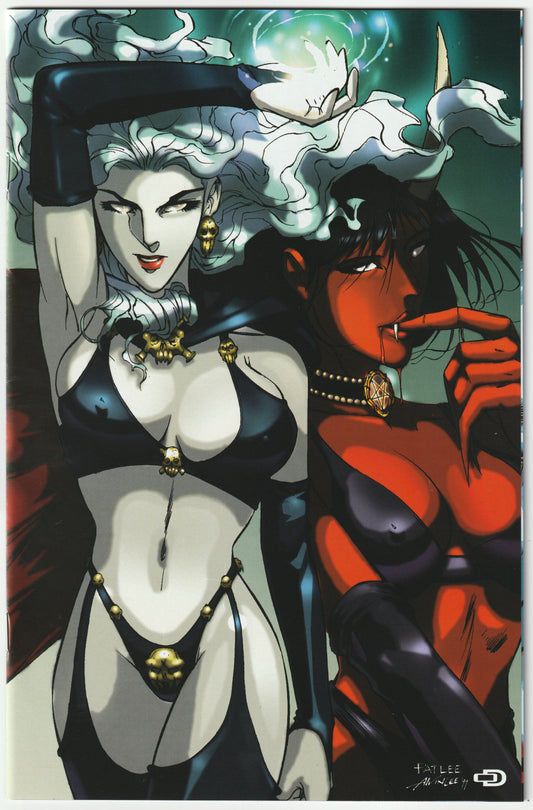 Lady Death vs. Purgatori #1 – Dynamic Forces Exclusive Variant #823/2500 (COA) (NM/NM-)