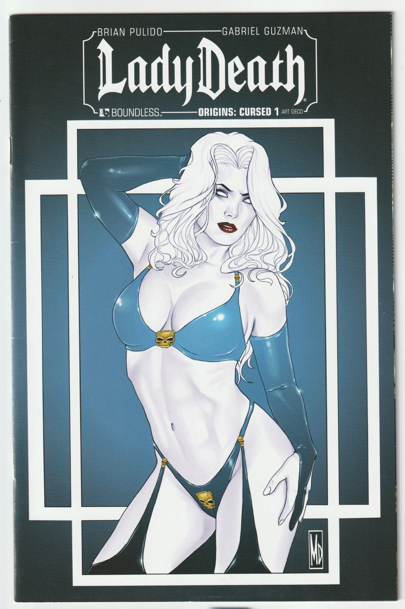Lady Death Origins Cursed (2012 Boundless) #1D front (1 of 3)