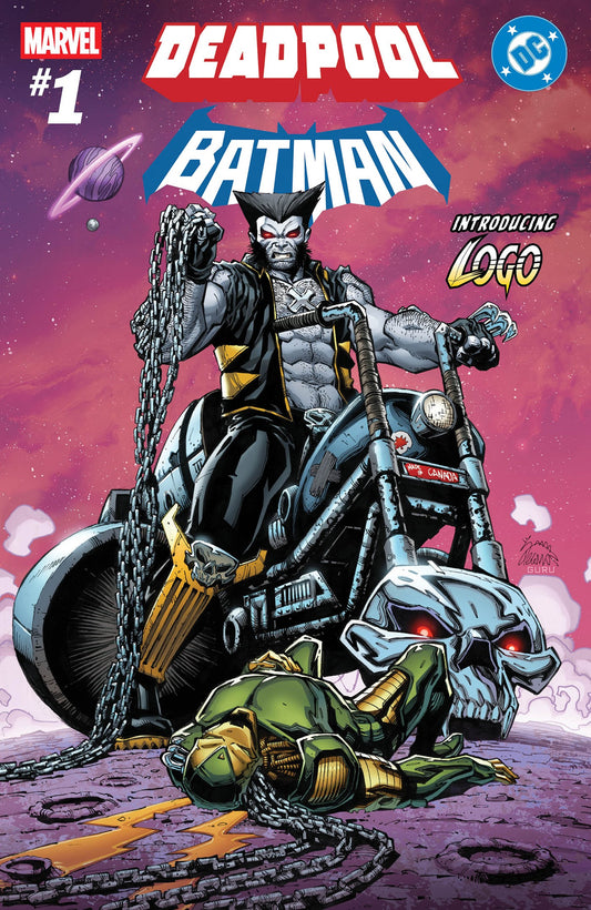 Marvel/DC: Deadpool/Batman #1 (2nd Print) Cover A (Ryan Stegman) 1st Cover App of LOGO