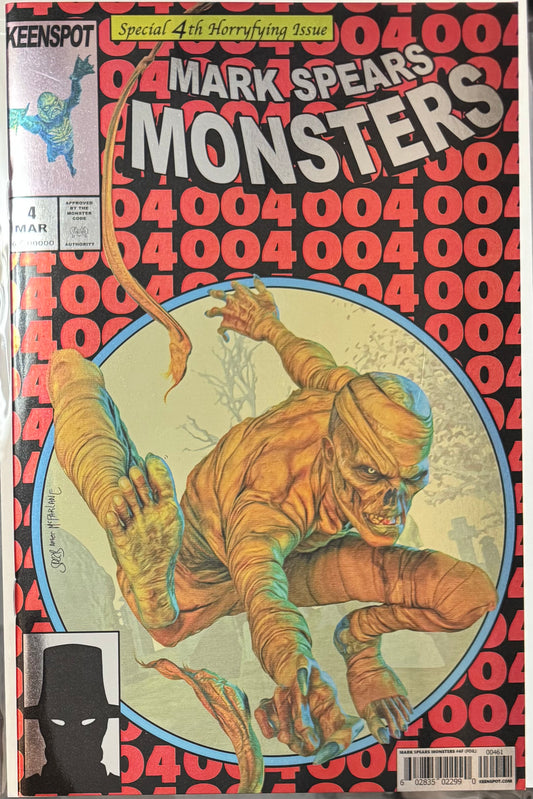 Mark Spears Monsters #4 (First Printing, Holofoil Flip-Cover F, NM/NM+)