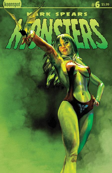Mark Spears Monsters #6 (First Printing, Vampirella Homage Cover C, NM/NM+)