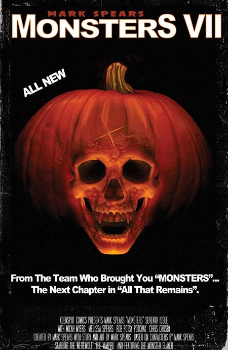 Mark Spears Monsters #7 Cover C (Mark Spears Halloween II Homage)