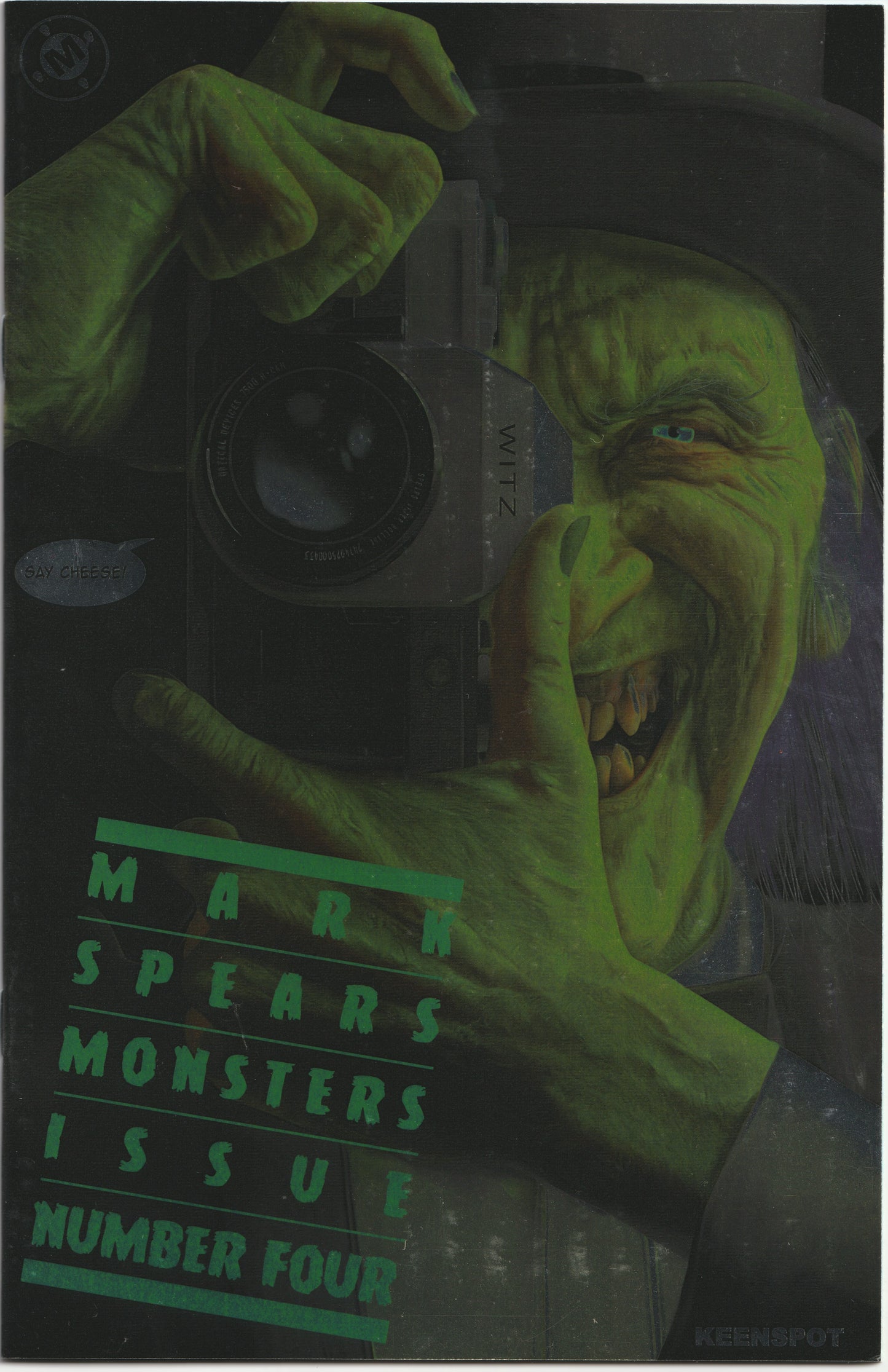 Mark Spears Monsters #4 (First Printing, Holofoil Flip-Cover F, NM/NM+)
