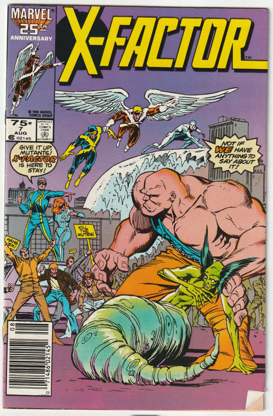 X-Factor (1986) #7 (Newsstand)
