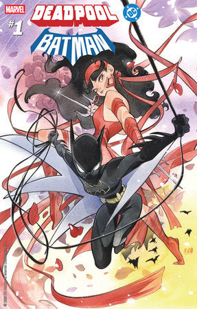 Marvel/DC: Deadpool/Batman #1 Peach Momoko Variant Cover