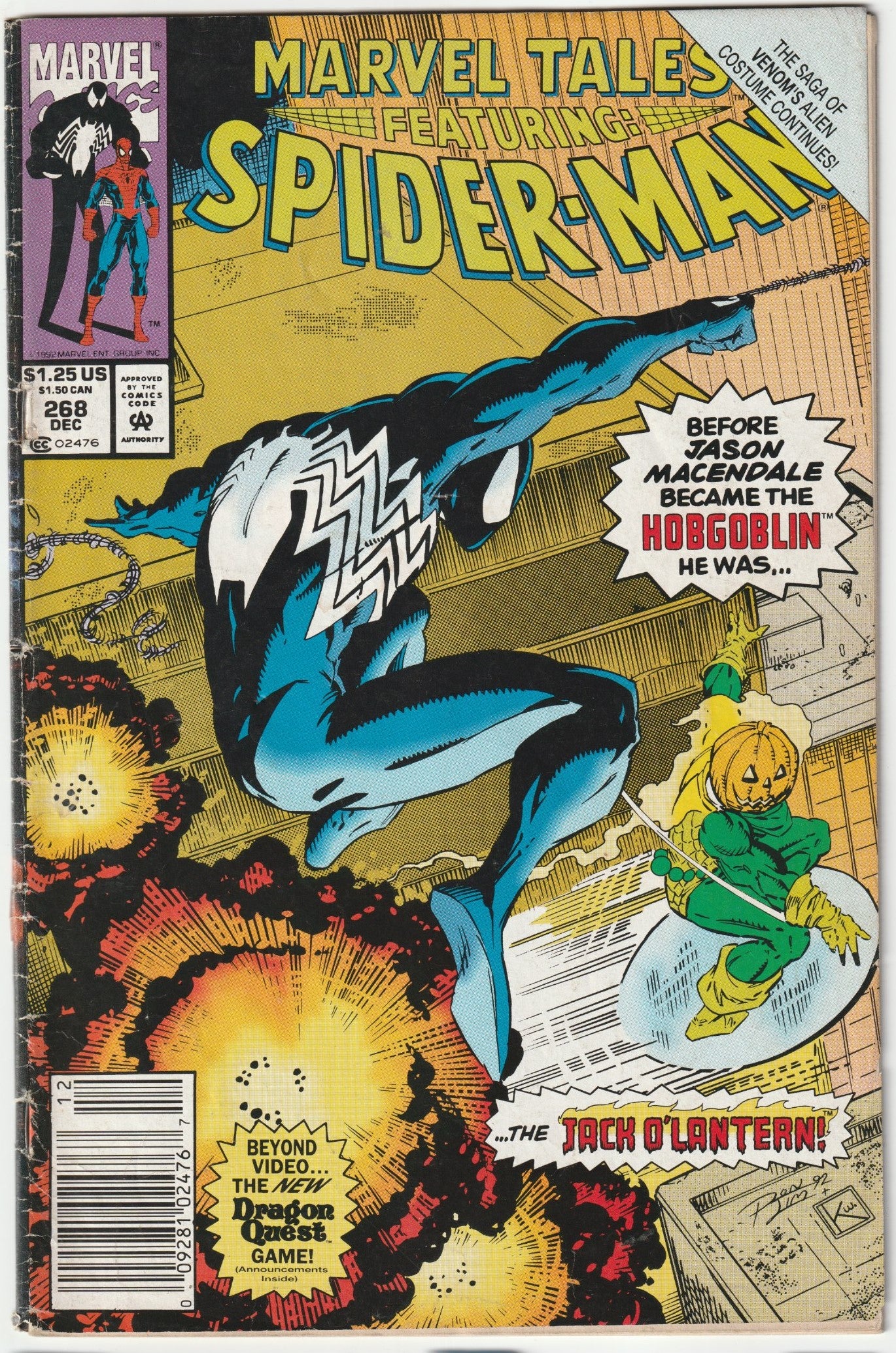 Marvel Tales Featuring Spider-Man #268 (Newsstand)