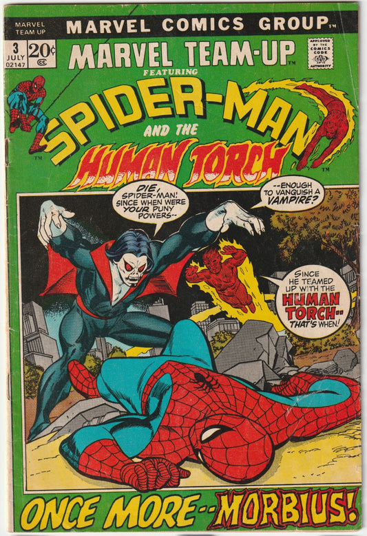 Marvel Team-Up #3 featuring the Human Torch
