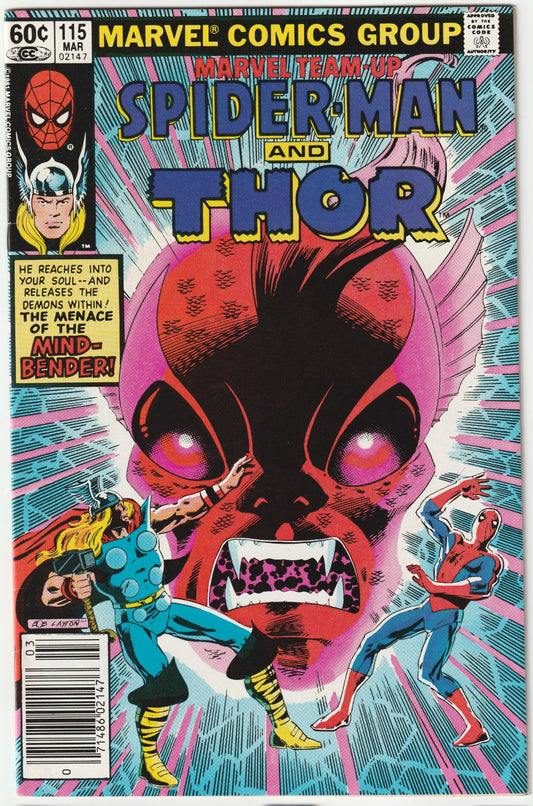 Marvel Team-Up: Spider-Man #115 (Newsstand) – Spidey & Thor