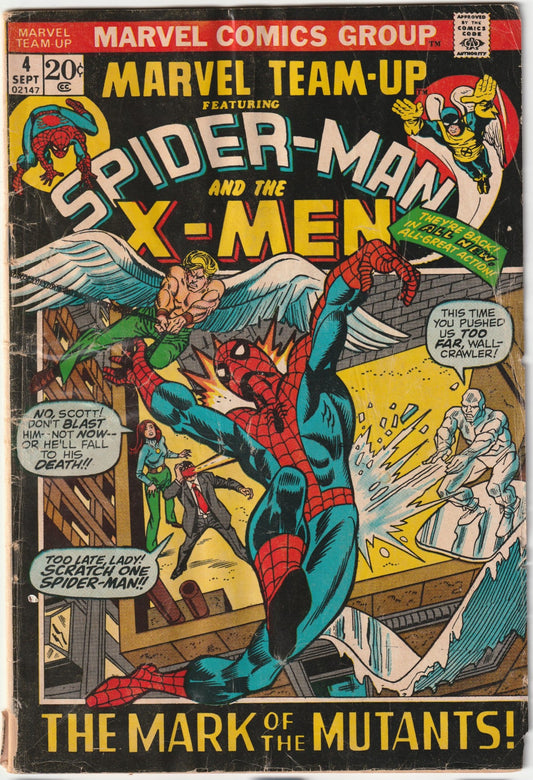 Marvel Team-Up #4 featuring Spider-Man and the X-Men