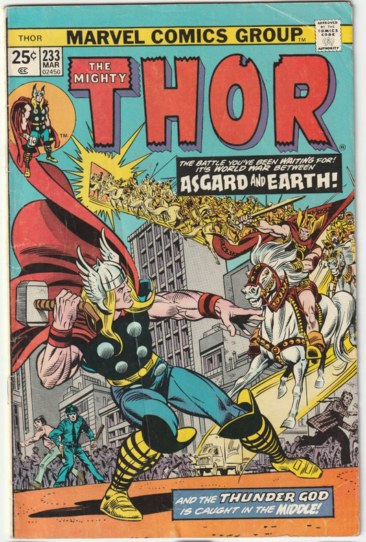 Mighty Thor (1966) #233 (Battle of NY- Loki attacks earth)