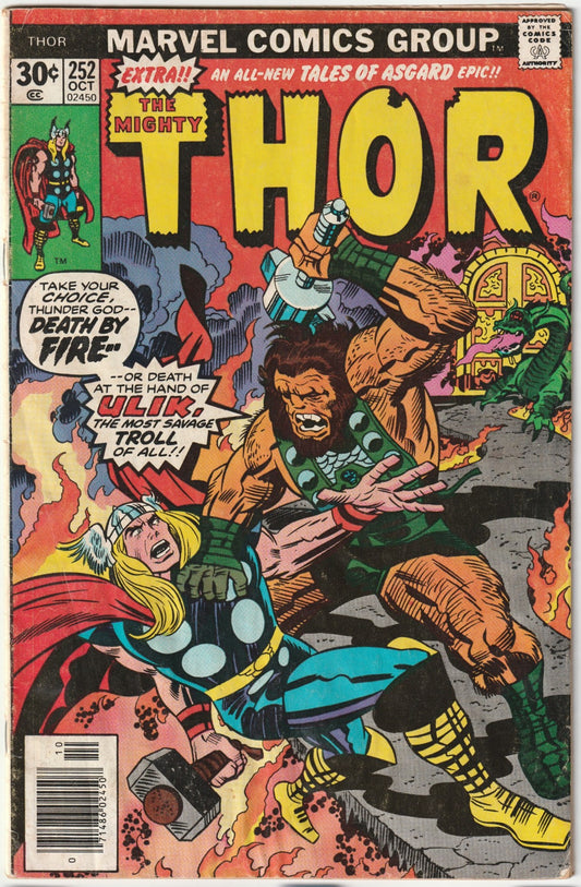 Mighty Thor (1966) #252 Newsstand