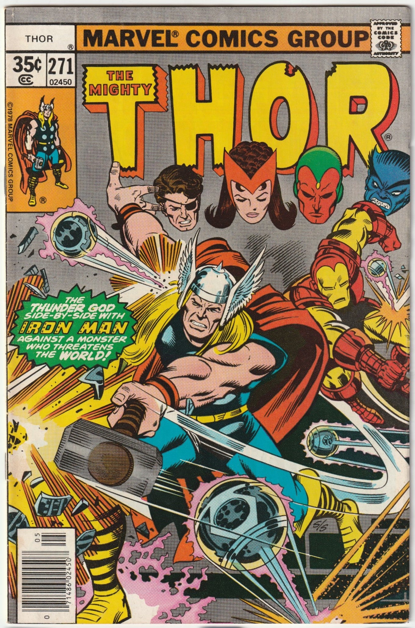 Mighty Thor (1966) #271 Newsstand