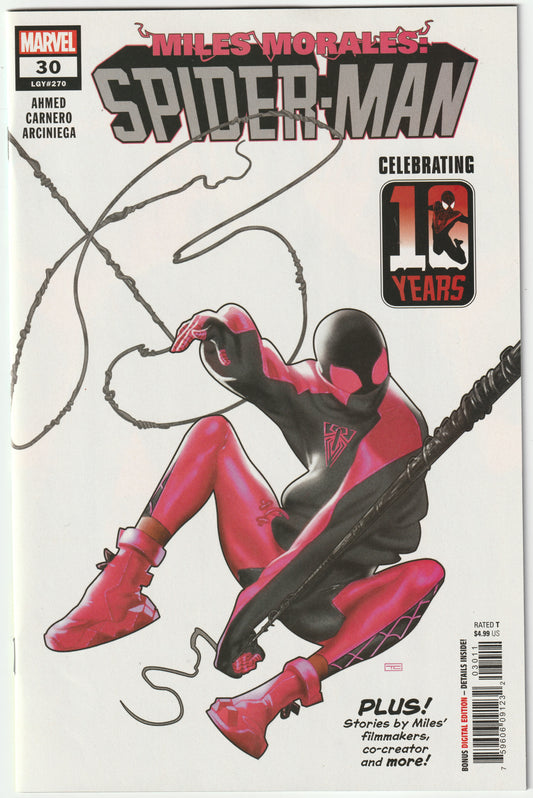 Miles Morales: Spider-Man #30 (2022) Taurin Clarke Variant (NM/NM-)