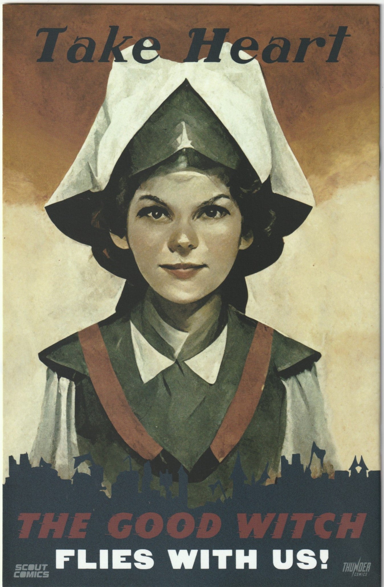 Never Wars #1 - NYCC Exclusive Wicked Witch Variant, Signed by Greg Krivac + Handfield w/ Publisher COA