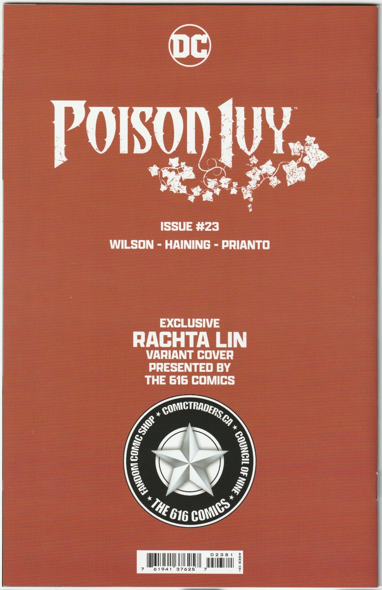 Poison Ivy #23 - Rachata Lin Exclusive Cover