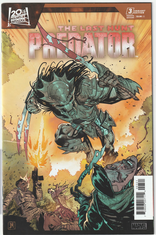 Predator: The Last Hunt #3 Variant B (Marvel Comics, 2024) (NM/NM-)