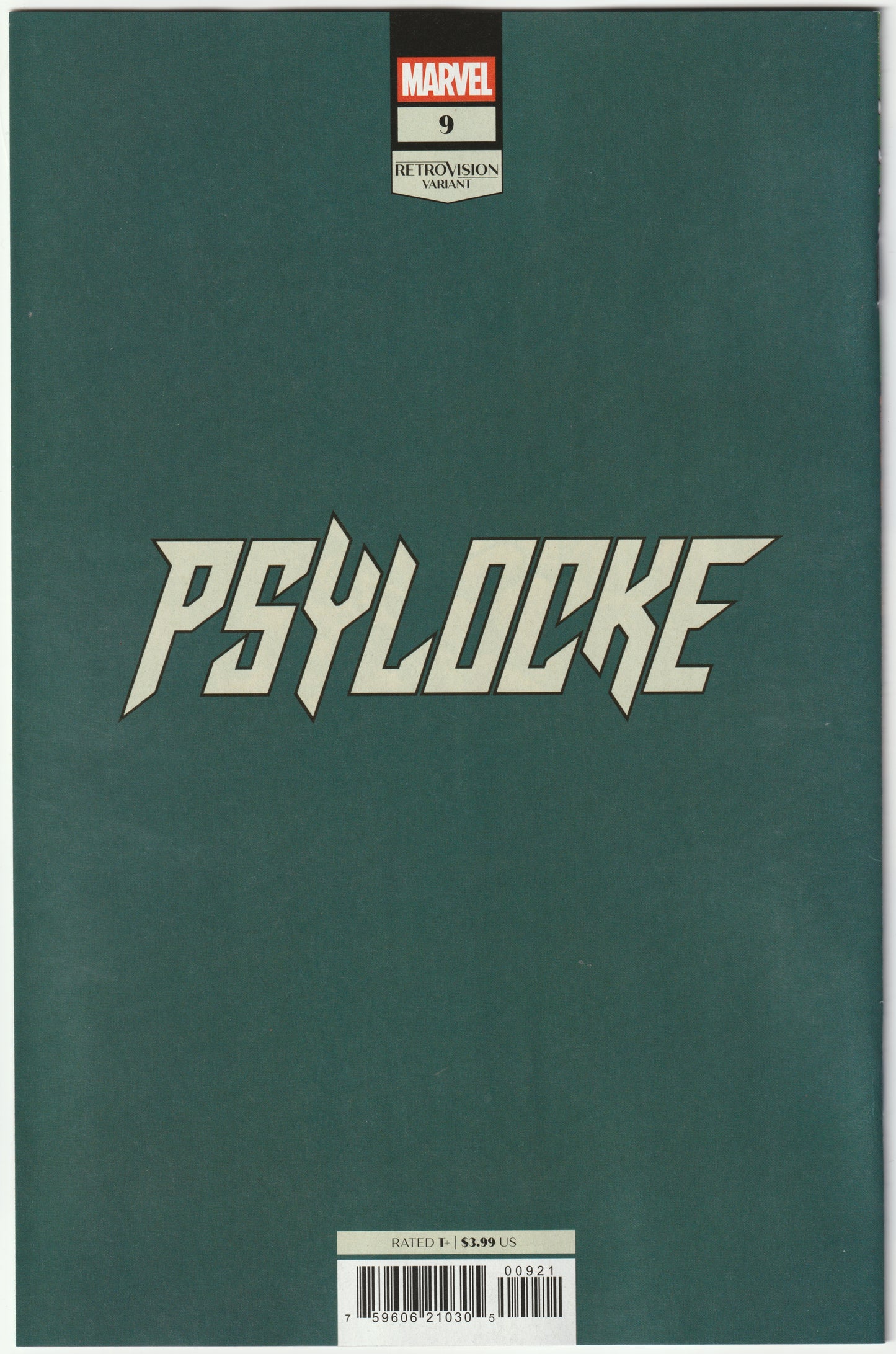 Psylocke #9 (1st Print, Benjamin Su Retrovision Variant, NM/NM+)