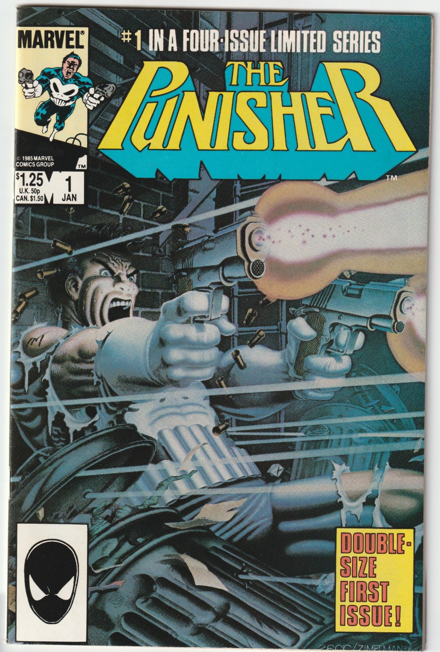 Punisher #1 Vol 1 (1986) #1 of 4 (Rare!)