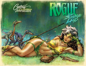 Rogue: The Savage Land #5 JSC Artist EXCLUSIVE (2025) Cover A: Wraparound Rogue, limited to 3,000 copies - Signed with COA