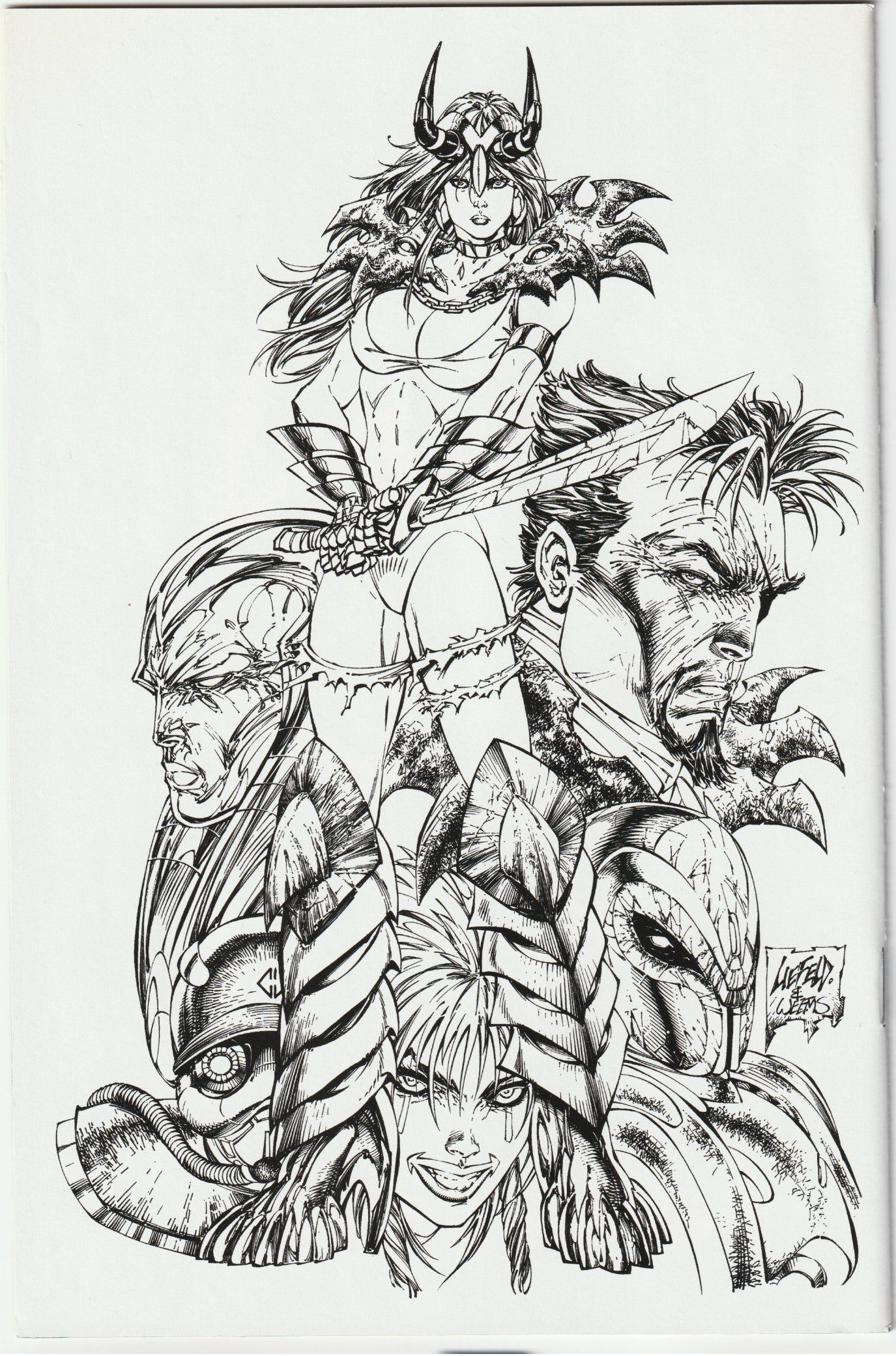 Re:Gex #1 Tour Variant (1998) - Signed by Rob Liefeld with COA