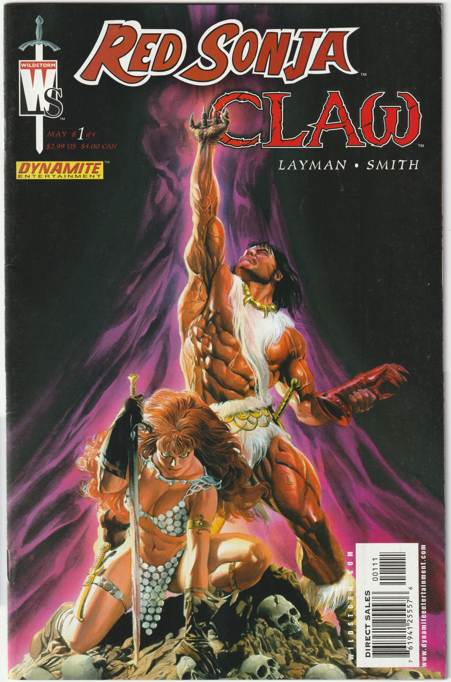 Red Sonja/Claw: The Devil’s Hands #1 (2006)