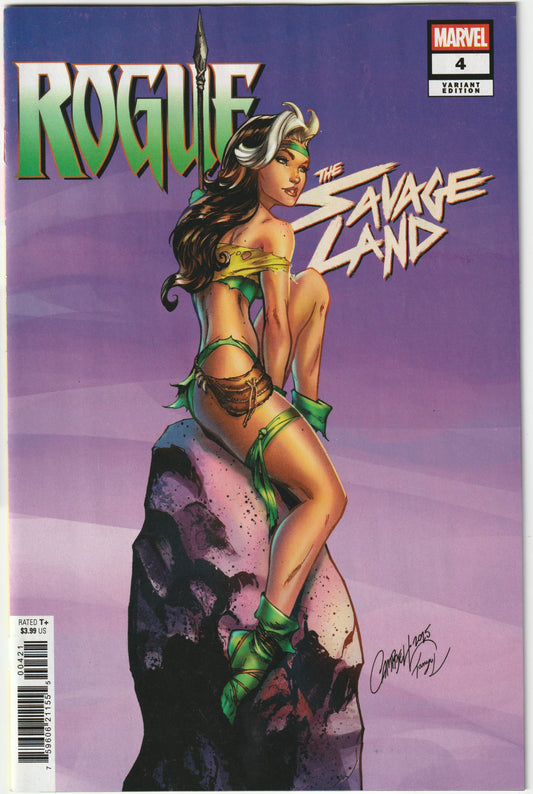 Rogue: The Savage Land #4 (J. Scott Campbell Trade Dress) (NM/NM+)