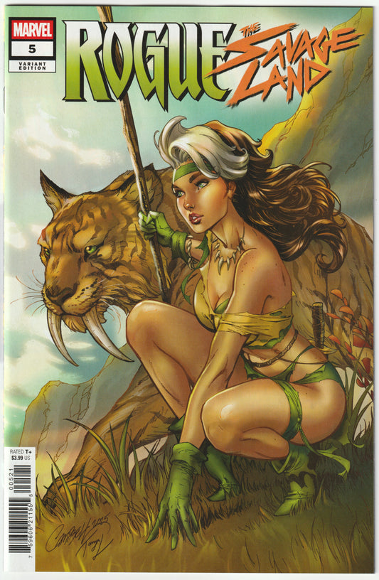 Rogue: The Savage Land #5 (J. Scott Campbell Trade Dress) (NM/NM+)