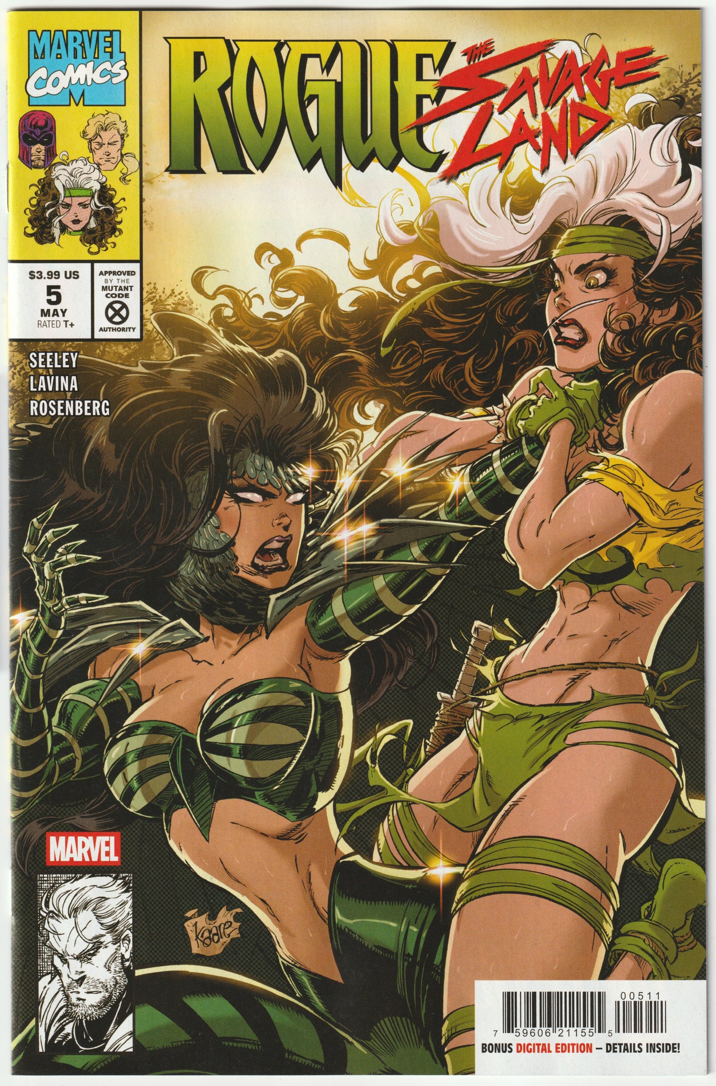 Rogue: The Savage Land #5 (Kaare Andrews Cover A) (NM/NM+)