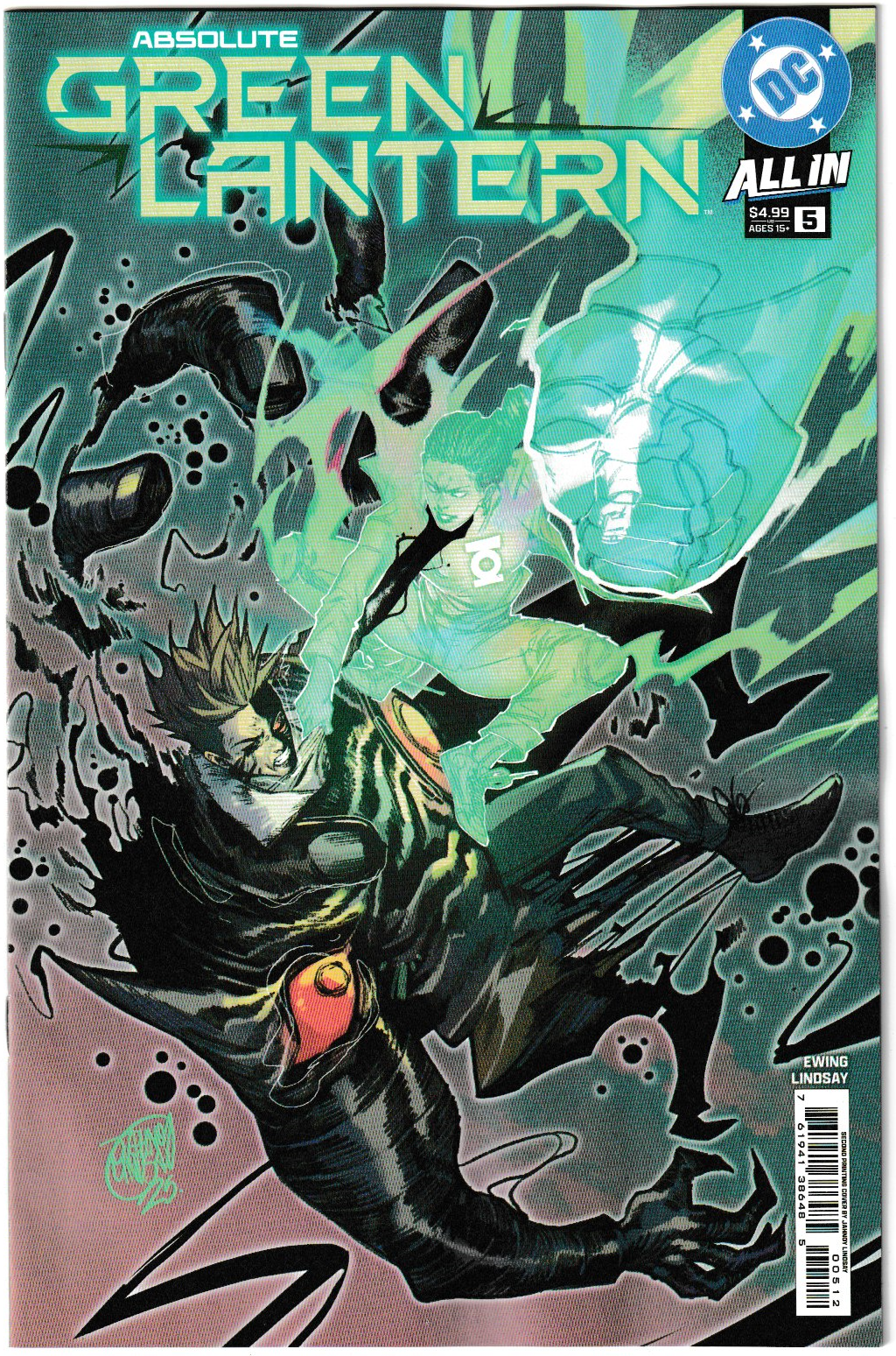 ABSOLUTE GREEN LANTERNS COLLECTORS BUNDLE #1 (5 Book Bundle)