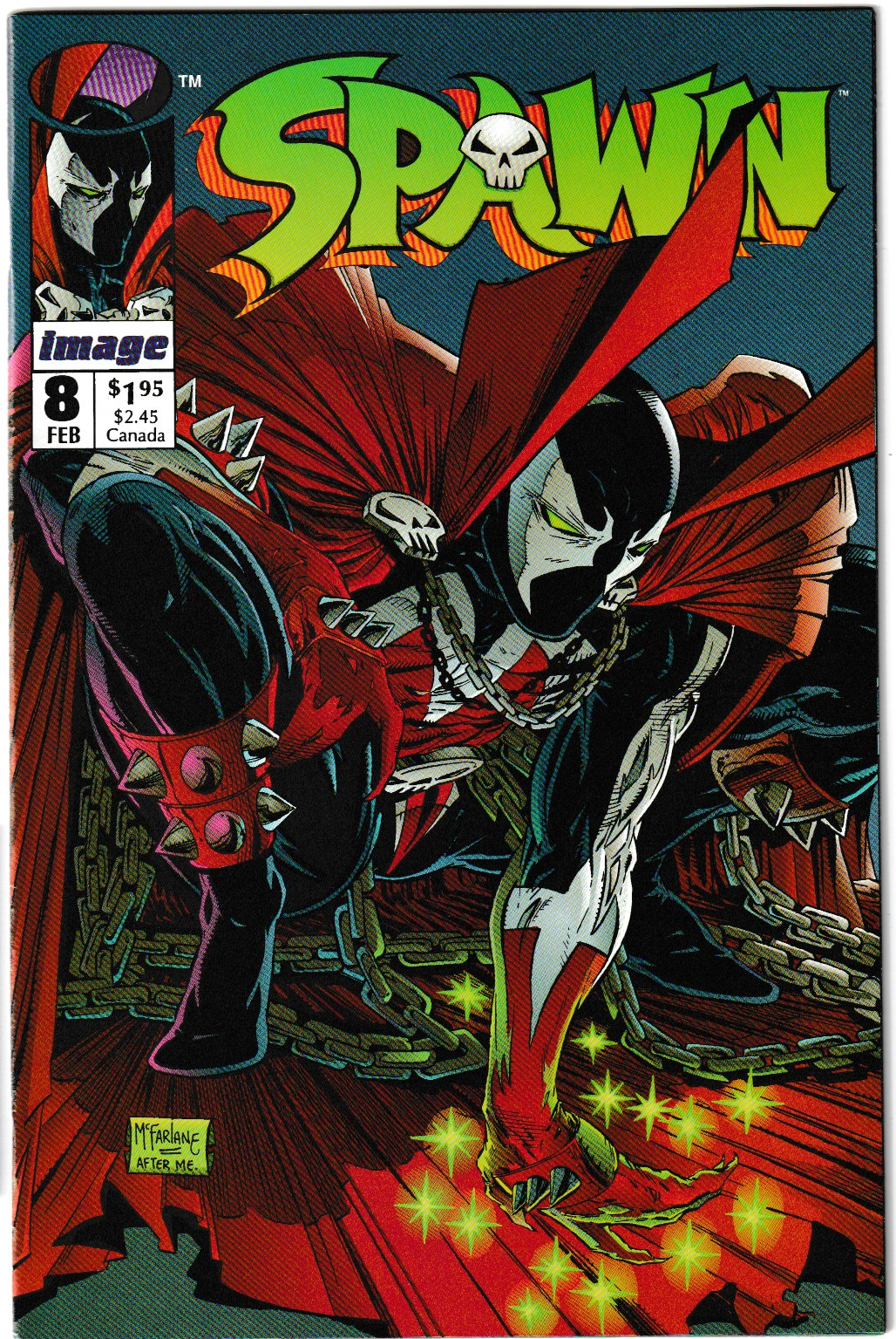 Spawn Vol. 1 #8 (Image Comics, 1993) (1st App Billy Kincaid)
