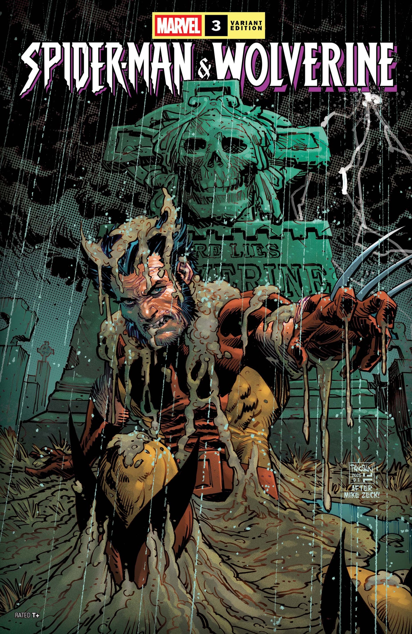Spider-Man & Wolverine #3 Dan Panosian Variant VF/NM-