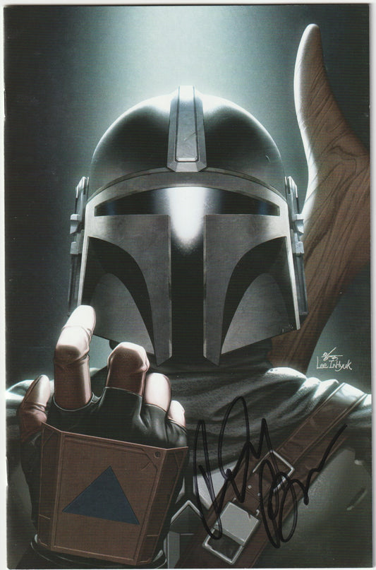 Star Wars: The Mandalorian #1 Inhyuk Lee Virgin Variant - Signed by Rodney Barnes w/COA