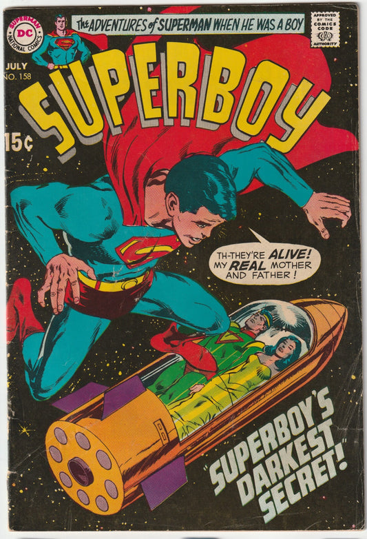 Superboy Vol. 1 (1949) Issue #158