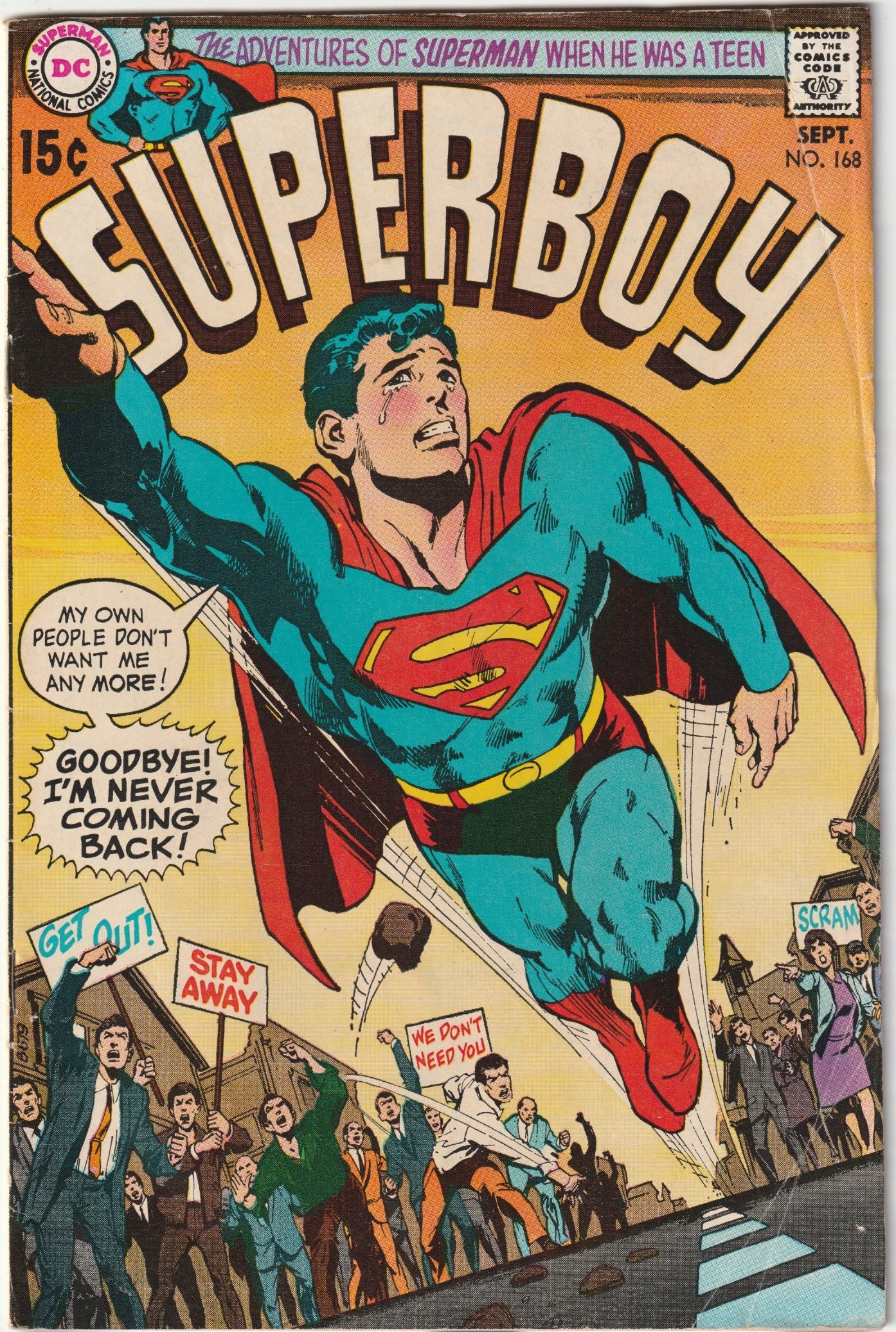 Superboy Vol. 1 (1949) Issue #168