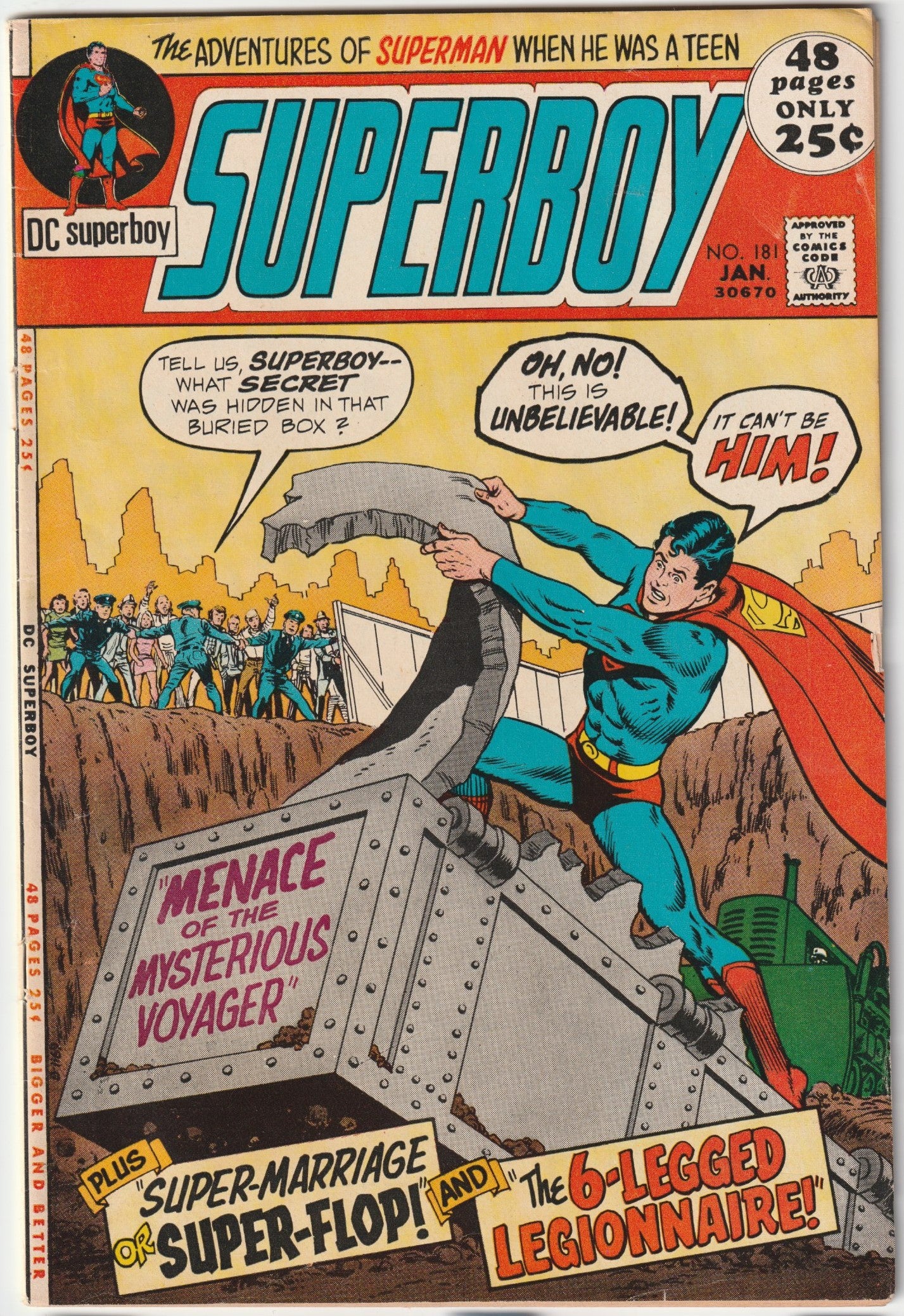 Superboy Vol. 1 (1949) Issue #181