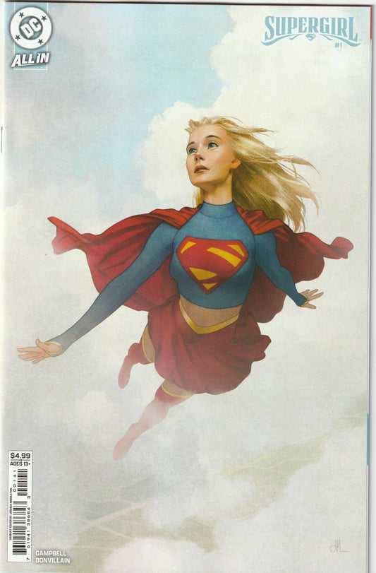 Supergirl Vol. 8 #1 (Joshua Middleton Card Stock Variant, 2025) (NM/NM+)