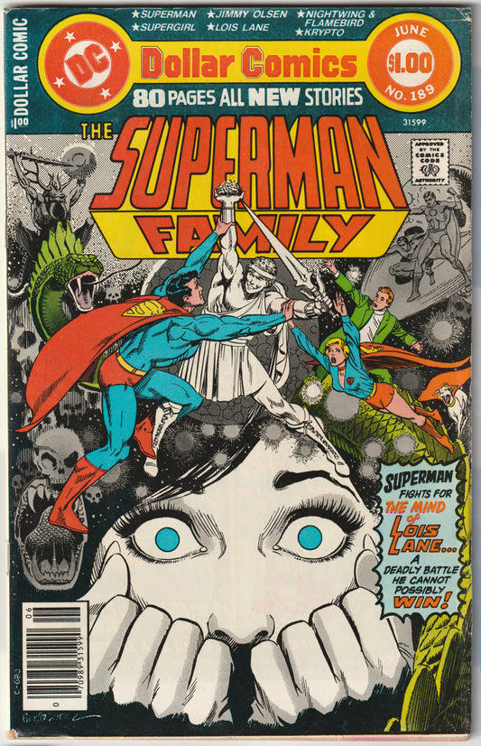 Superman Family Vol. 1 #189 (Newsstand, 1978) – Key Anthology Issue (FN)