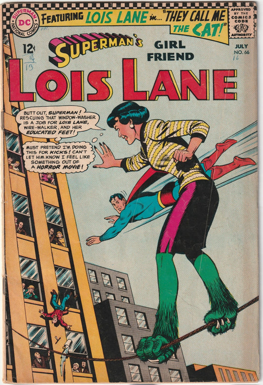 Superman's Girlfriend, Lois Lane (1958) #66
