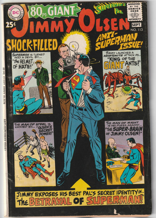 Superman's Pal Jimmy Olsen (1954) #113